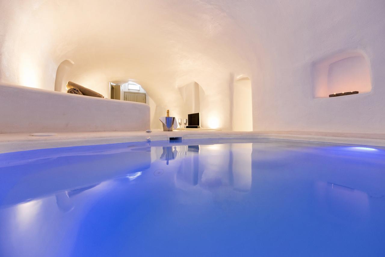 Kampanario Luxury Villa Megalochori  Ngoại thất bức ảnh